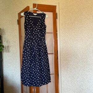 BODEN Polka Dot wrap dress